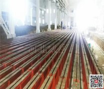 鑄鐵地軌 T型槽試驗地軌 可根據(jù)設(shè)備支撐點調(diào)整位置